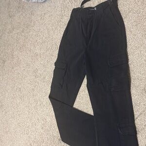 Women’s  Black Cargo Pants